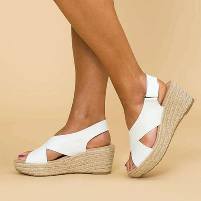 Léa Blanchet Orthopedic Fashion Sandals White Sandals