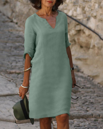 Fleur Rousse | Stunning Summer Dress Light Green Dresses