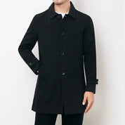 Classic Water-Repellent Overcoat Coat
