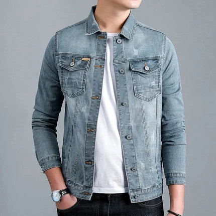 KENT | DENIM JACKET Grey