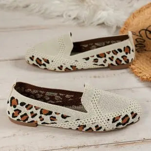 Sadie™ | Cool Moccasin Orthopedic Shoes Leopard Shoes & Sandals