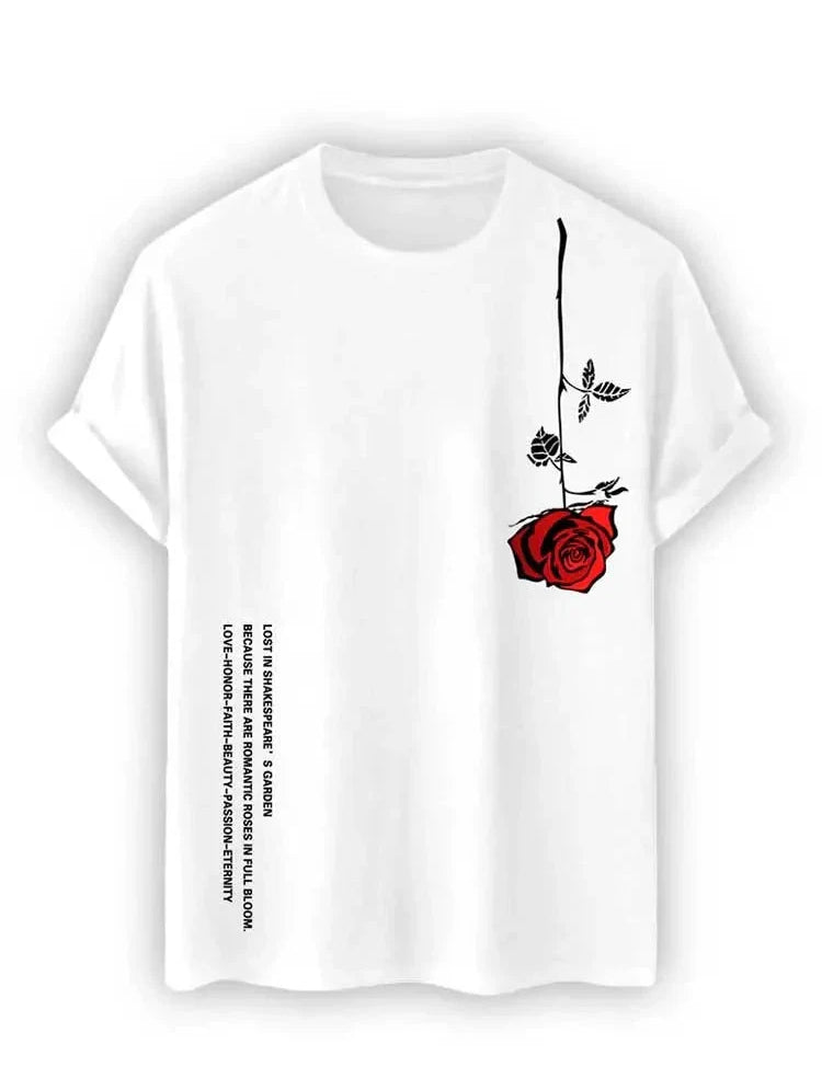 Shakespeare’s Rose T-Shirt White T-Shirts