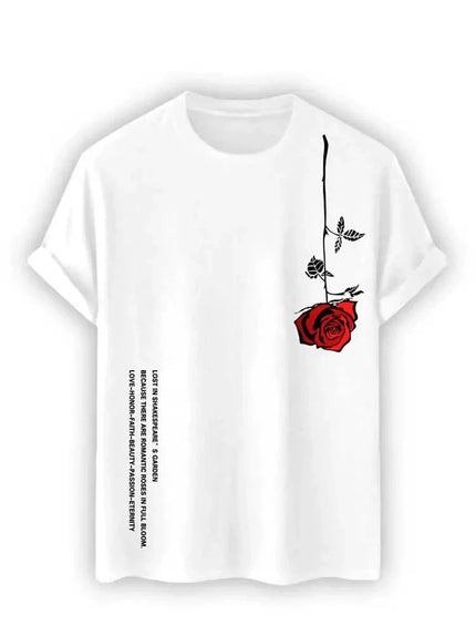 Shakespeare’s Rose T-Shirt White T-Shirts