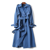 Marney | Spring coat Blue Coats & Jackets