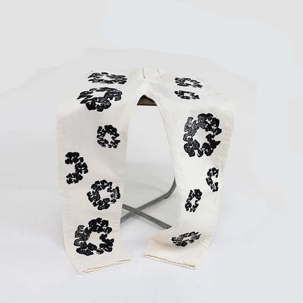 Retro Denim Tears Couples Outfit - Matching Jacket and Pants Set White trousers Jacket