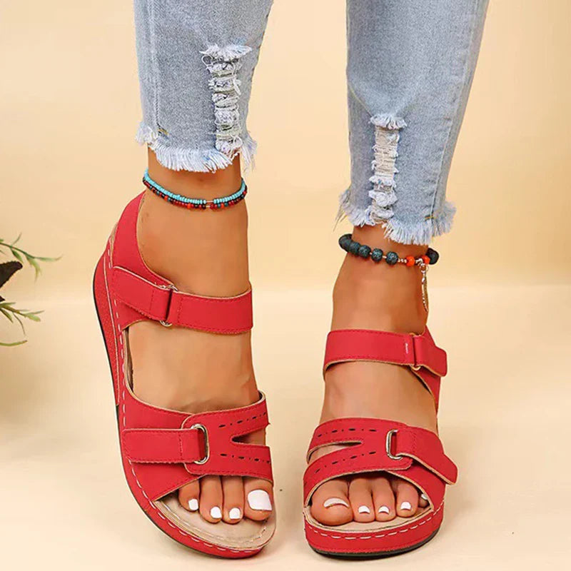 Elena™ – Summer Comfort Wedge Sandals Sandals