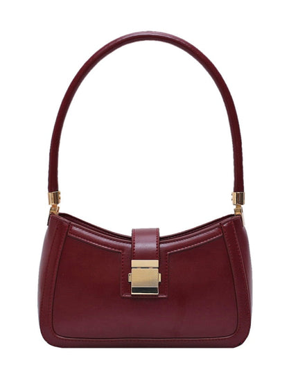 Elegant Women's Designer Shoulder Bag Red Handbags