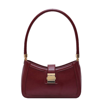 Elegant Women's Designer Shoulder Bag Red Handbags