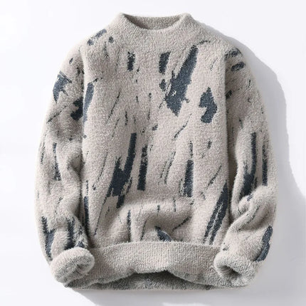 Cadell Cotton Blend Sweater Beige Sweater