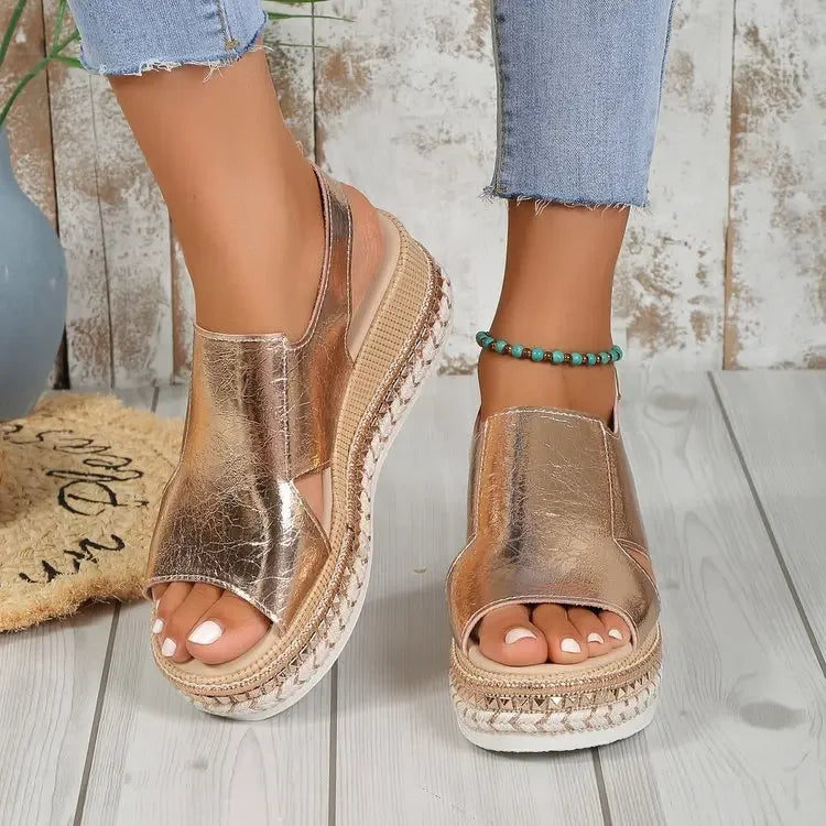 Kimberly | Elegant Wedge Sandals Shoes & Sandals
