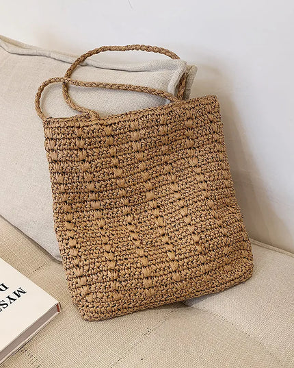Brielle™ | Boho Tote Bag Khaki 36x2x40cm Bag