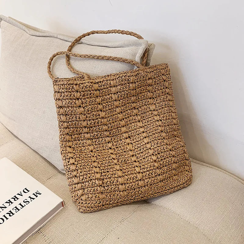 Brielle™ | Boho Tote Bag Khaki 36x2x40cm Bag