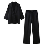 Phoebe | Refined Set Black Two Pieces Sets