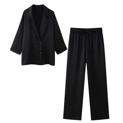 Phoebe | Refined Set Black Two Pieces Sets