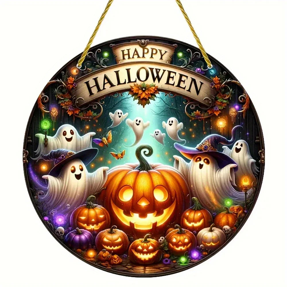 Halloween Witch Acrylic Suncatcher Halloween Decorations