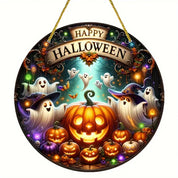 Halloween Witch Acrylic Suncatcher Halloween Decorations