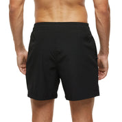 Men's Quick-Dry Swim Trunks with Zipper Pockets Shorts