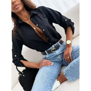 Carolyn | Spring Women's Shirt black