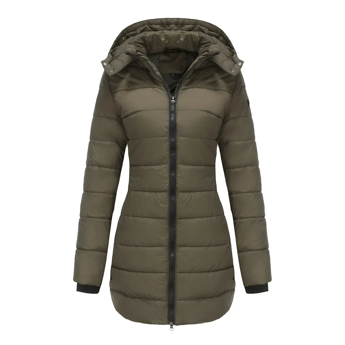Stylish Winter Jacket Green Women's Jacket