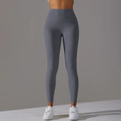 Sophia | Breathable Yoga Gym Leggings Blue Grey