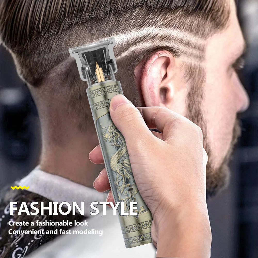 Retro T9 Precision Electric Hair Trimmer Men's Accessories