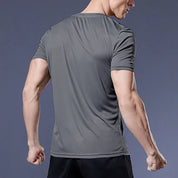 Quick-Dry Compression Athletic Tee – Lightweight Gymwear T Shirts