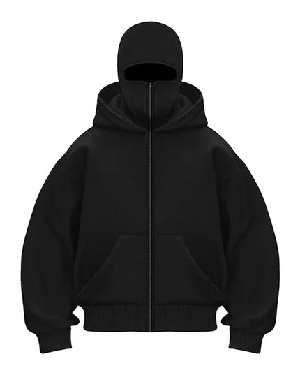 Benj™ | Urban Tactical Mask Hoodie Black Jackets