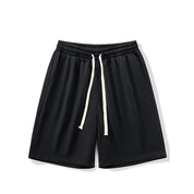 Men’s Drawstring Cargo Jogger Shorts – Casual Fit black Cargo Pants