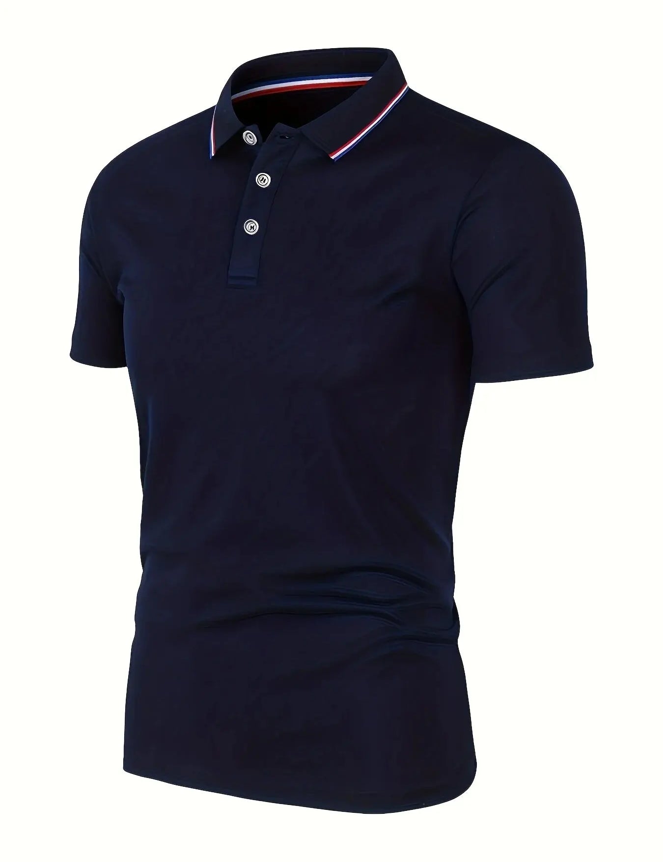Premium Men’s Breathable Cotton Polo T-Shirt Navy T Shirts