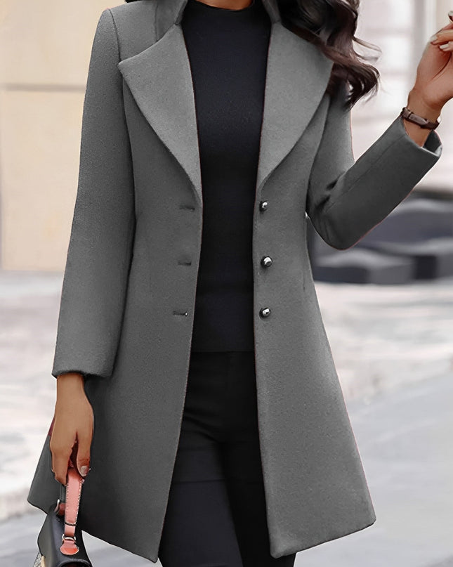 Women's Slim-Fit Blazer Gray Blazer