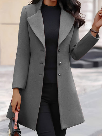 Women's Slim-Fit Blazer Gray Blazer