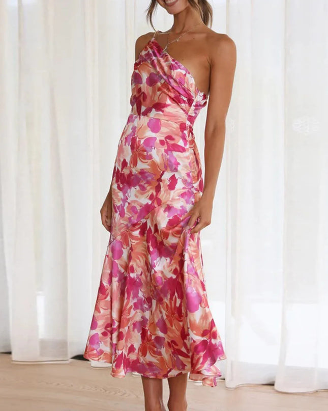 Miriam™ | Elegant Summer Dress Pink Dresses