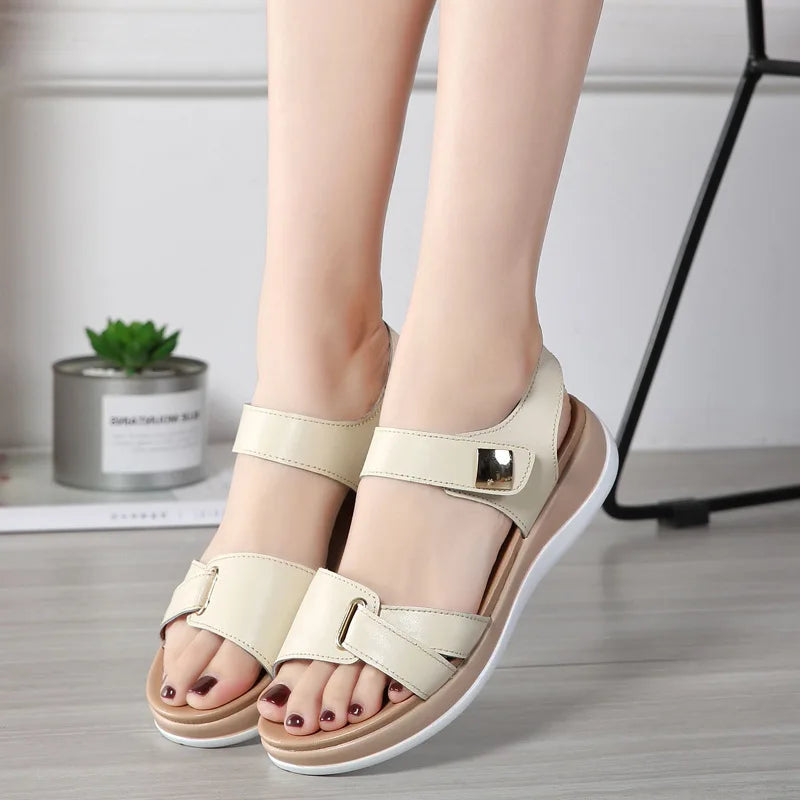 Lydia™ | Comfy Orthopedic sandals Beige Shoes & Sandals