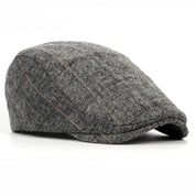 Men’s Wool Herringbone Newsboy Cap Hats