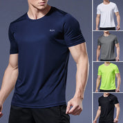 Quick-Dry Compression Athletic Tee – Lightweight Gymwear T Shirts