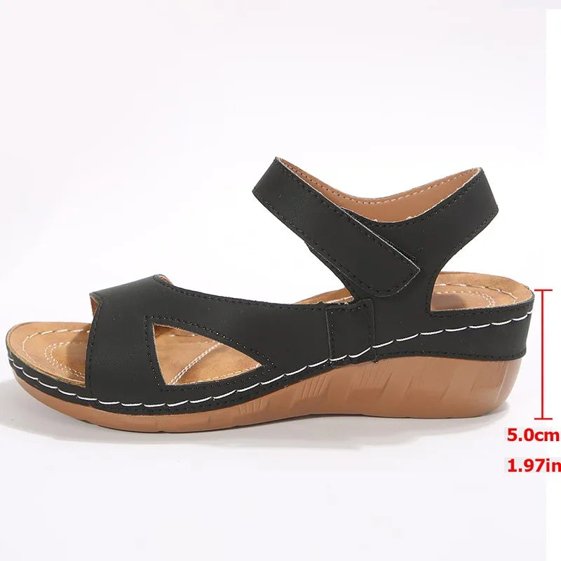 Eva™ - Elegant Summer Wedge Sandals Sandals