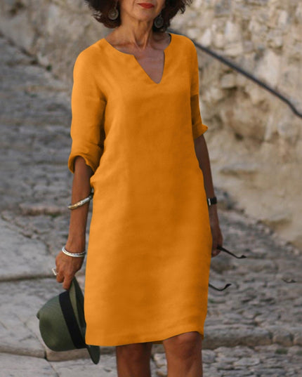 Fleur Rousse | Stunning Summer Dress Orange Dresses