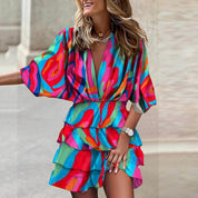 Ianthe | Ruffle Dress Red Dresses
