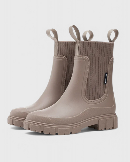 Maelie Waterproof Chelsea Boots Taupe Boots