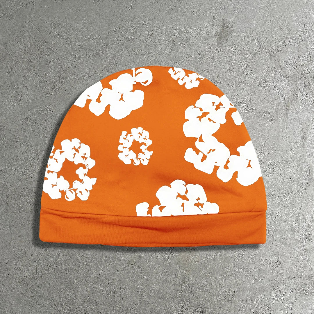 Denim Tears Versatile Double-Layer Unisex Hat Orange One Size Hats