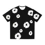 Unisex Denim Tears Short Sleeve T-Shirt Black T-Shirt