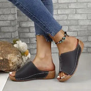 Verena™ | Lightweight Travel Slip-on Sandals Black Shoes & Sandals