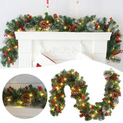 Festive Berry Garland – Xmas Decor Accent Accessories