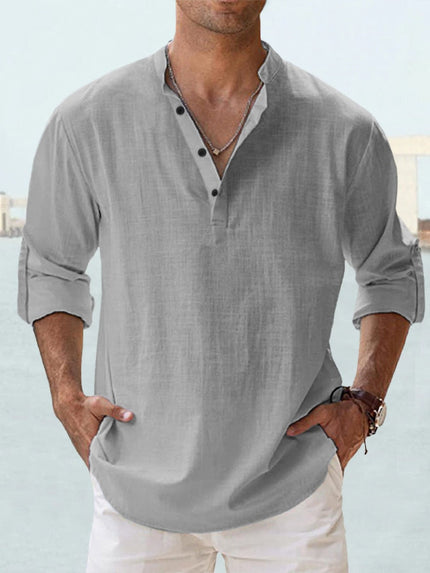 Fresco™ | Comfortable fresh shirt Grey