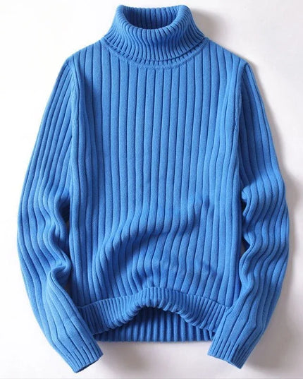 Polo Turtleneck Sweater Light Indigo sweater