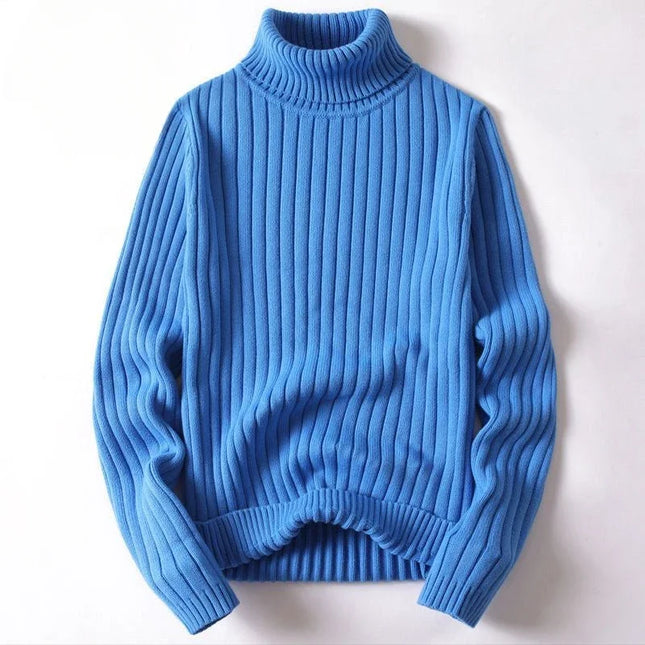 Polo Turtleneck Sweater Light Indigo sweater