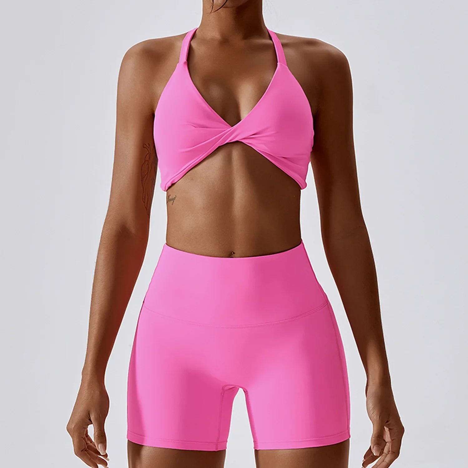 Charlie | Flexflow Sports Set Pink 2 Leggings
