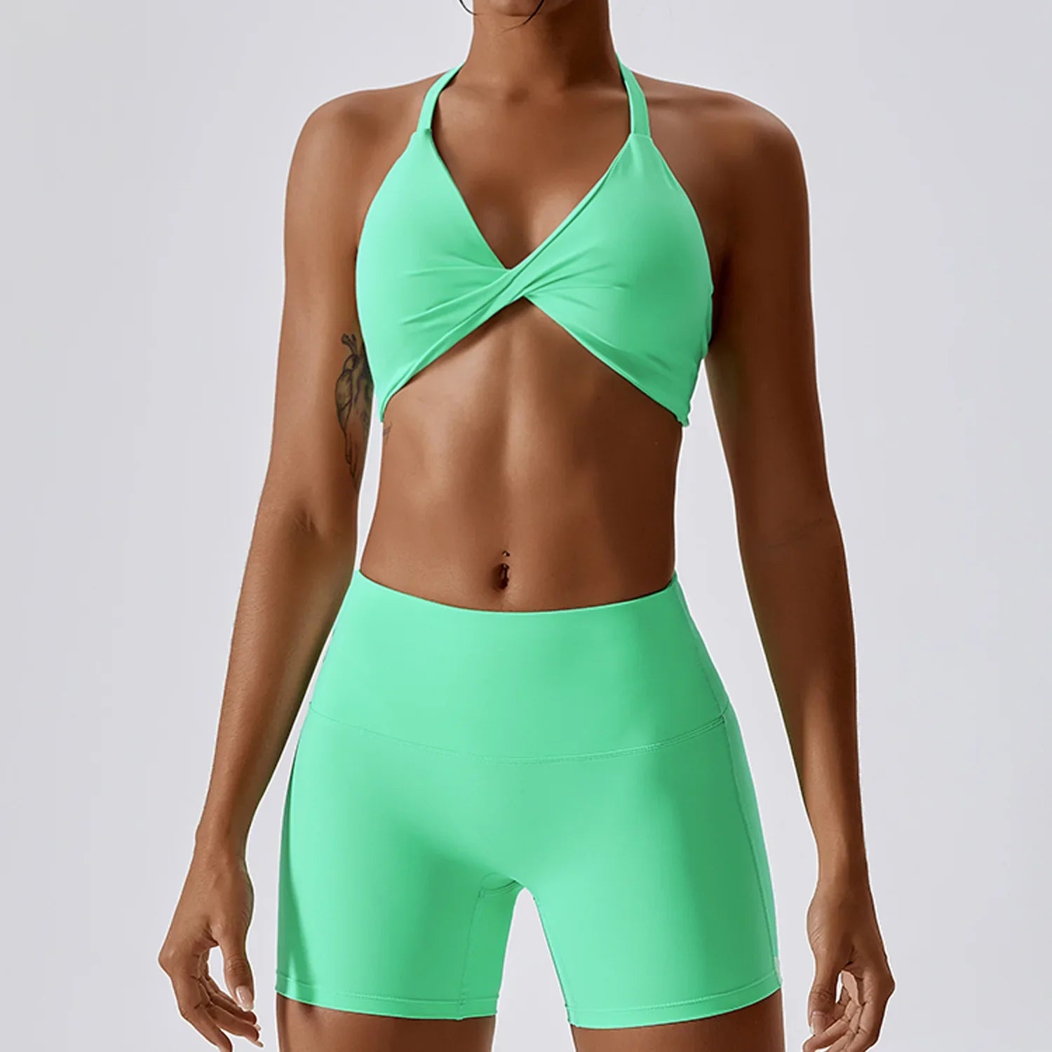 Charlie | Flexflow Sports Set Green 2 Leggings