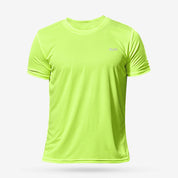 Quick-Dry Compression Athletic Tee – Lightweight Gymwear green T Shirts