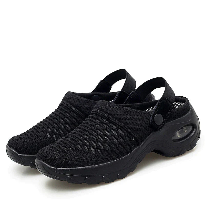 Orthopedic Non-Slip Shoes for Women Black Shoes
